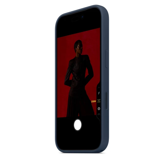 Alt view image 4 of 4 - iPhone 17 Pro Silicone Case with MagSafe and Camera Control: Lightweight Phone Case, Wireless Charging Compatible, Smooth Matte Finis, Midnight
