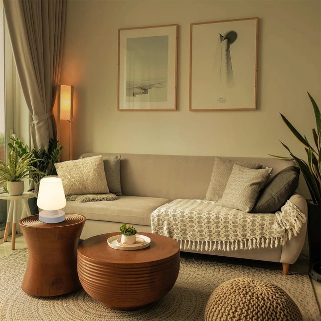 Alt view image 6 of 7 - Modern White Opal Glass Lampshade, Small Size, Perfect Replacement for Table, Floor, Wall and Pendant Lamps, Offers Milky Soft Lighting(Conical)