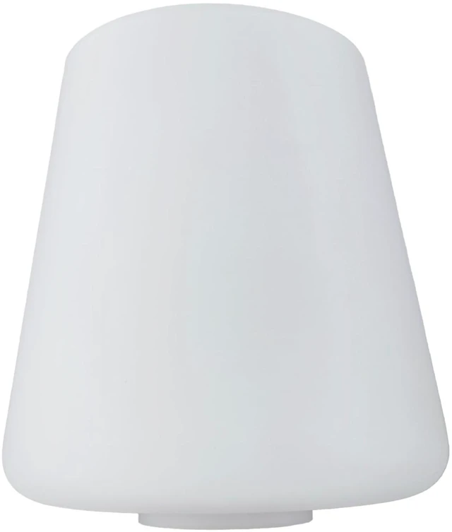 Main image of Modern White Opal Glass Lampshade, Small Size, Perfect Replacement for Table, Floor, Wall and Pendant Lamps, Offers Milky Soft Lighting(Conical)