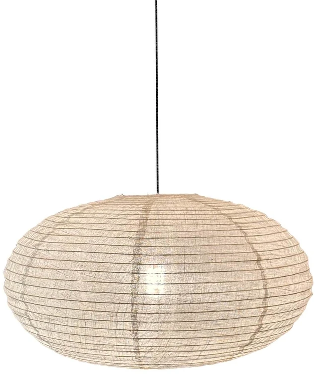 Main image of 19.69(50cm) Oval Fabric lampshade,Burlap Lamp Handmade Linen Pendant Light Shade for minimalist,Home decoration: Bedroom, Study, Living Room, Weddings and Birthday Parties