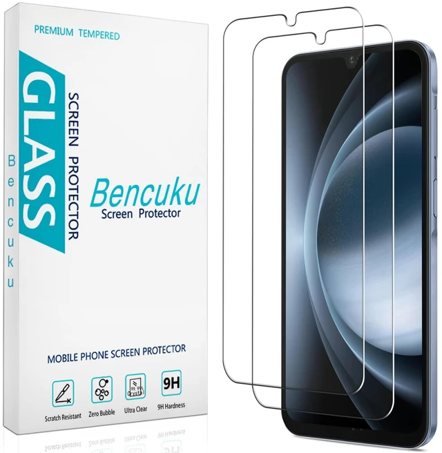 Main image of 2 Pack Screen Protector for Samsung Galaxy A17 5G Tempered Glass | Anti Scratch, Bubble Free