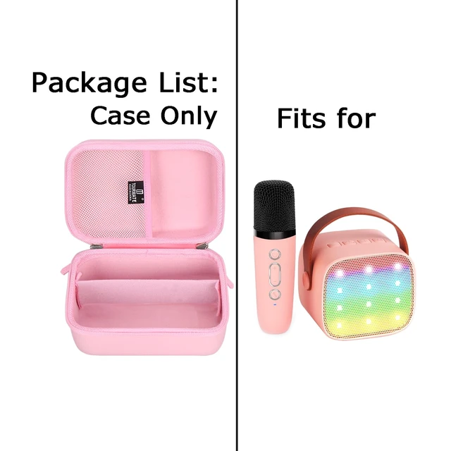 Alt view image 4 of 6 - Hard Storage Case for YLL Kids/Webspidee/SECULEAD/TAEMVV/NOTOKA/Jeefu Karaoke Machine,Oxford Travel Case for Portable Bluetooth Speaker (Only Case)