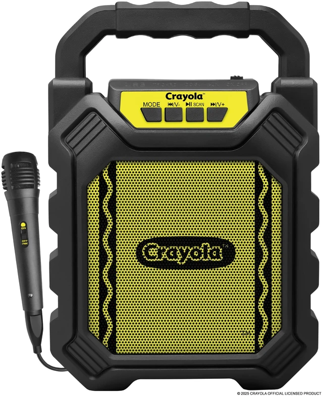 Main image of Mini Karaoke Machine for Kids, Bluetooth Speakers with Microphone | 4" Driver 10W Peak Power, Loud HD Sound, Rechargeable Mini Portable Bluetooth Speaker, USB, TWS, Indoor/Outdoor Party