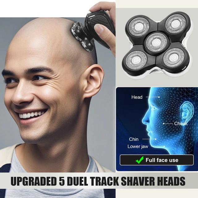 Alt view image 6 of 6 - XR7000 Balder Pro Replacement Head for Remington Balder Pro Head Shaver | Model XR7000/XR1500/XR1501,2 Count