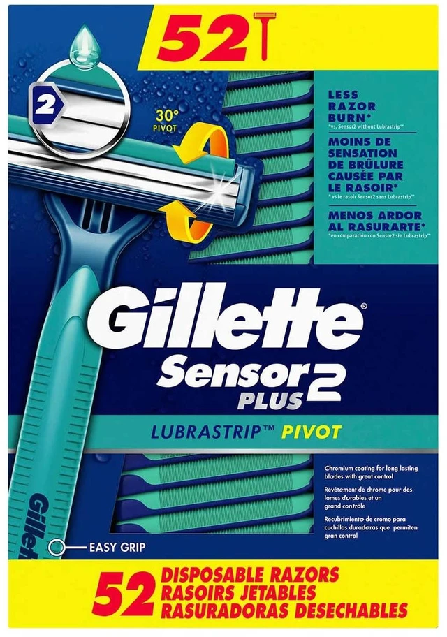 Main image of Sensor2 Plus Disposable Razor (52 Pack)