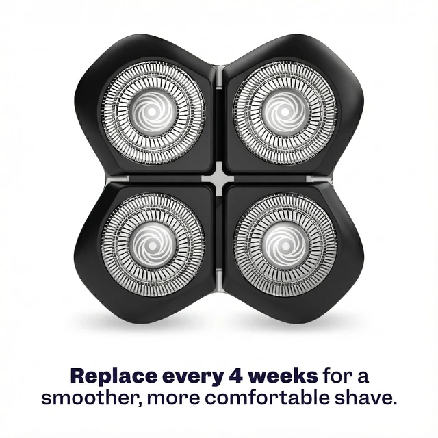 Alt view image 6 of 7 - FlexSeries Pro Head & Body Shaver for Men, IPX7 Electric Razor Kit | 4 ScalpSafe rotary heads, adaptive motor, IPX7 waterproof, 90-minute cordless runtime, USB charging, clipper and nose trimmer