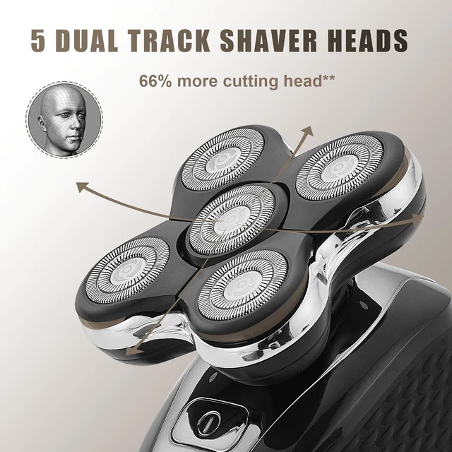 Alt view image 2 of 6 - Shaver Replacement Head Compatible with Remington Electric Shaving-XR7000 | for Bald Men.(3packs)