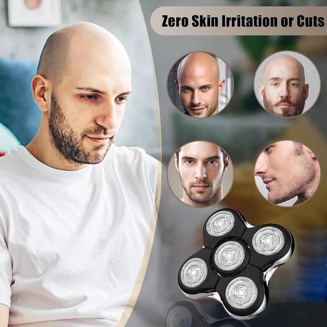 Alt view image 5 of 6 - Shaver Replacement Head Compatible with Remington Electric Shaving-XR7000 | for Bald Men.(3packs)