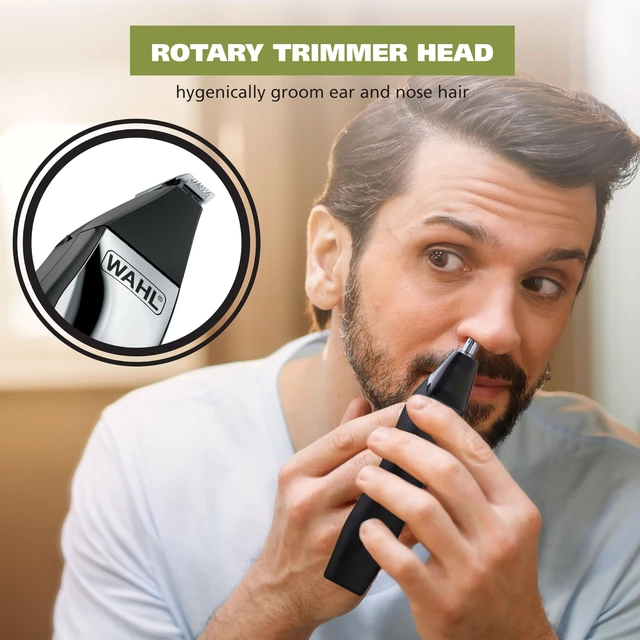 Alt view image 6 of 7 - Color Pro All in One Cordless Eyebrow, Nose & Beard Trimmer for Men | Colorful Guards Trim Facial Hair, The Detail Trimmer Shapes Eyebrows & The Nose Trimmer Cleans Up Nose Hair Model 3025945