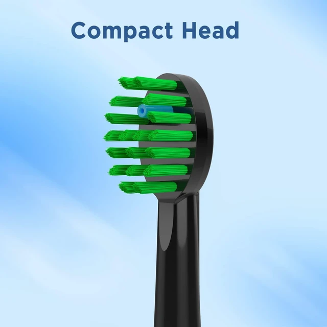Alt view image 7 of 7 - Replacement Toothbrush Heads for All Waterpik Sonic Fusion Models 5 Count | Compact Replacement Toothbrush Heads with Covers for Waterpik SF-01, SF-02, SF-03, and SF-04 Series