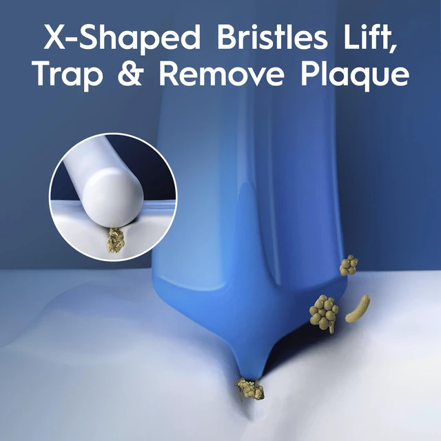 Alt view image 3 of 7 - Precision Clean Replacement Brush Heads for an Oral-B Electric Toothbrush, Pack of 2