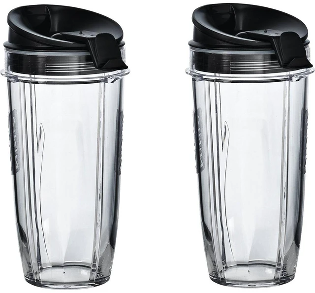 Main image of Nutri 24-Ounce BPA-Free Tritan Cup with Spout Lid, 2-Pack, XSK2424, Compatable with: BL45x/BL48x/BL49x/BL64x/BL68x/BN4xx/BN75x/BN8xx/BR6xx/ SS1xx/SS15x/SS3xx/SS4xx/CB1xx/CB3xx/CB4xx/TB3xx/TB4xx