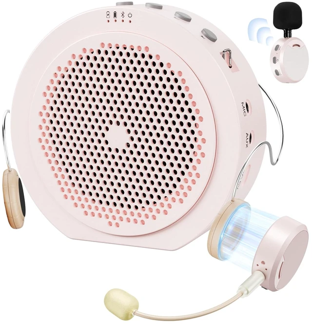 Main image of A6Max Voice Amplifier for Teachers, 13W Wireless PA with Mic | 164ft Wireless Freedom, 20H All-Day Use, Easy Magnetic Charging, Clear Voice, Classroom, Yoga, Tour Guide