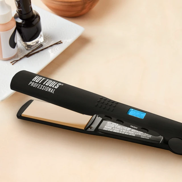 Alt view image 5 of 7 - Pro Artist Nano Ceramic 1.25" Flat iron | Wide Plate for Faster Styling, 30 Heat Settings for All Hair Types, 8 Ft Cord, Dual Voltage