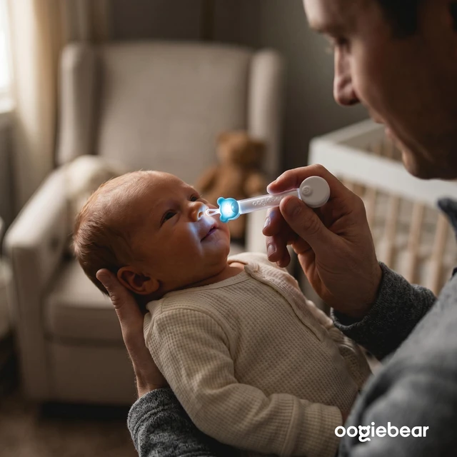 Alt view image 7 of 7 - Brite - Baby Nose Cleaner and Ear Wax Removal Tool. Baby Gadget with Nighttime LED Light. Safe Snot Booger Picker for Newborns, Infants & Toddlers