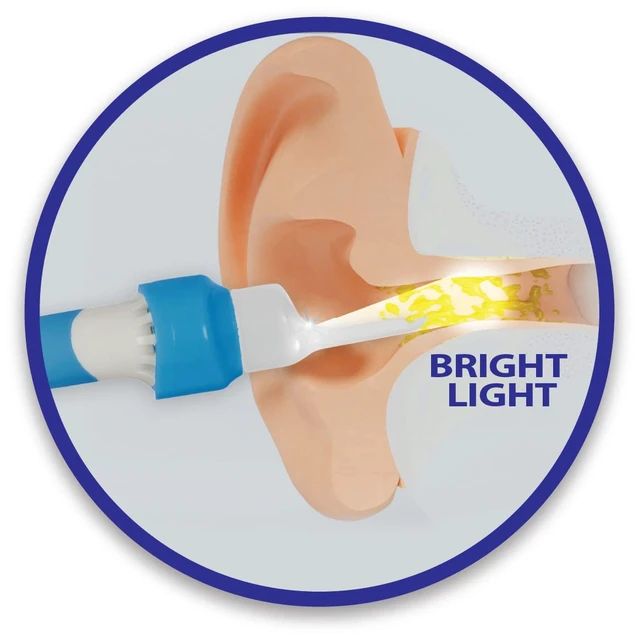 Alt view image 6 of 7 - Wax Extract Ear Wax Remover w/ 2 Flexible Tips, LED Light, & Cleaning Brush | Safe, Effective Ear Wax Vibration & Vacuum to Gently Remove Wax Buildup | Premium Ear Suction Vacuum for Adults & Kids