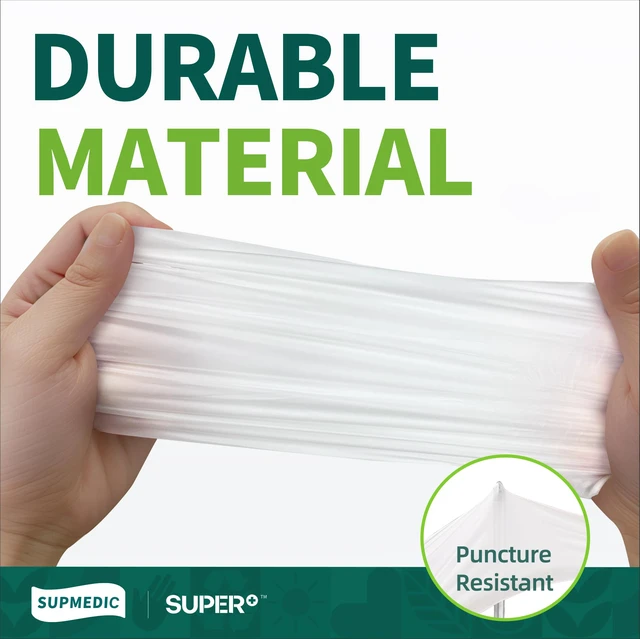Alt view image 5 of 7 - Supmedic Vinyl Medical Exam Gloves, Latex and Powder-Free, Disposable, Clear