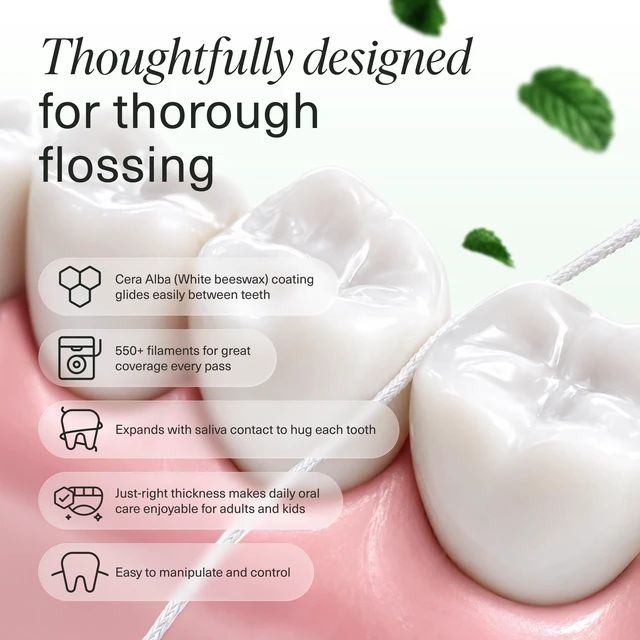 Alt view image 3 of 6 - Boka Ela Mint Expandable Woven Floss, 1 Pack