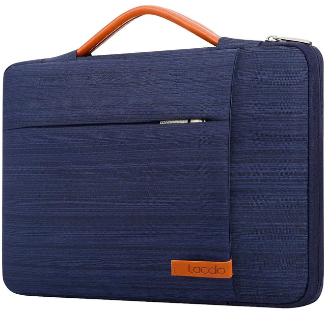 Main image of Lacdo 360 15-15.6 Inch Laptop Sleeve for Acer HP Lenovo Asus Dell Inspiron 15, Blue