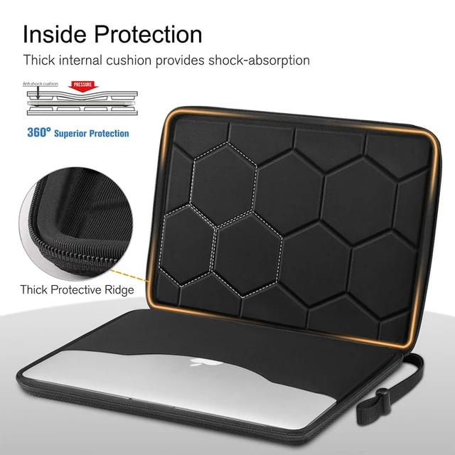 Alt view image 4 of 7 - FINPAC Hard Laptop Sleeve for MacBook Neo 33cm, MacBook Air 33cm
