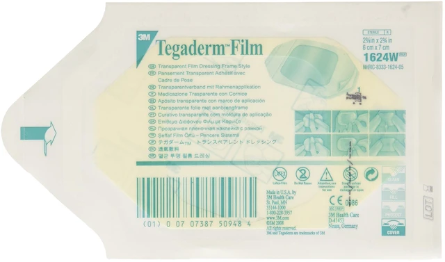 Main image of 3M Tegaderm Transparent Film Dressing 2.375" x 2.75" Picture Frame Style Package of 20