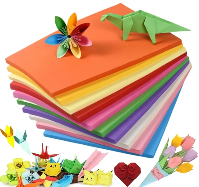 Main image of A4 Colored Construction Paper, 100 Sheets, for Craft Art Drawing