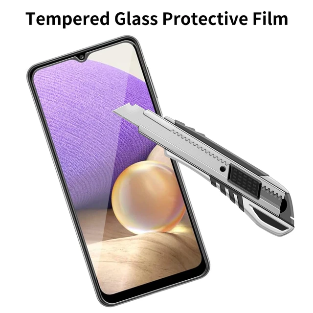 Alt view image 4 of 6 - 4 Pack Glass Screen Protector for Samsung Galaxy A32 5G, 9H Hardness HD Tempered Glass, Case Friendly, Not for A32 4G, Compatible with SM-A326 A326U A326U1 A326T A326W