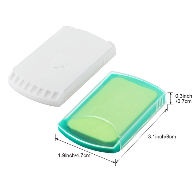 Alt view image 2 of 4 - HongyiTime 2 Boxes (100 Sheets) Hand Washing Soap Sheets for Outdoor Travel, Camping, Hiking, BBQ, Party, School, Girls