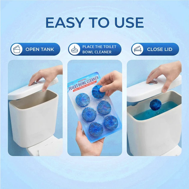 Alt view image 5 of 6 - Automatic Toilet Bowl Cleaner Tablets