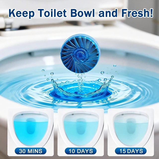 Alt view image 4 of 6 - Automatic Toilet Bowl Cleaner Tablets