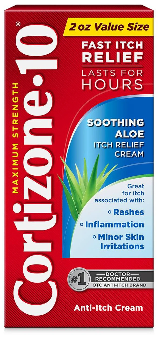 Main image of Cortizone-10 Max Strength Soothing Aloe Itch Relief Cream 2oz