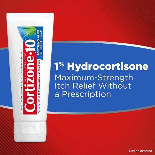 Alt view image 4 of 6 - Cortizone-10 Max Strength Soothing Aloe Itch Relief Cream 2oz