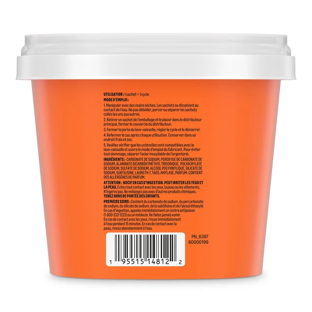 Alt view image 2 of 7 - Amazon Basics Dishwasher Detergent Pacs, Fresh Scent, 78 Count