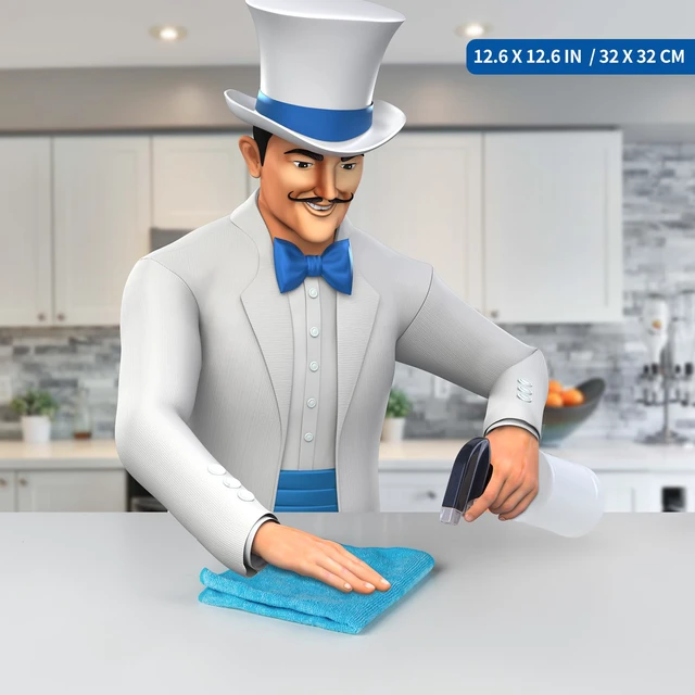Alt view image 6 of 6 - MR.SIGA Microfiber Cleaning Cloths, Streak Free Towels, 24 Pack