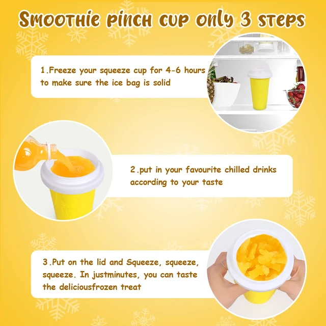 Alt view image 2 of 6 - Double Layers Silica Quick Frozen Magic Cup DIY Slushie Maker Cup