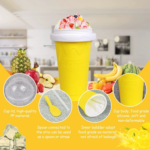 Alt view image 5 of 6 - Double Layers Silica Quick Frozen Magic Cup DIY Slushie Maker Cup