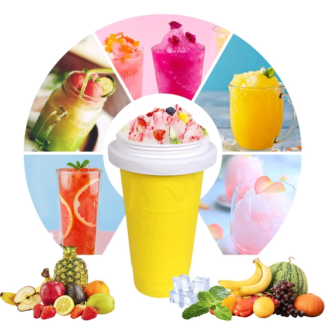 Alt view image 6 of 6 - Double Layers Silica Quick Frozen Magic Cup DIY Slushie Maker Cup