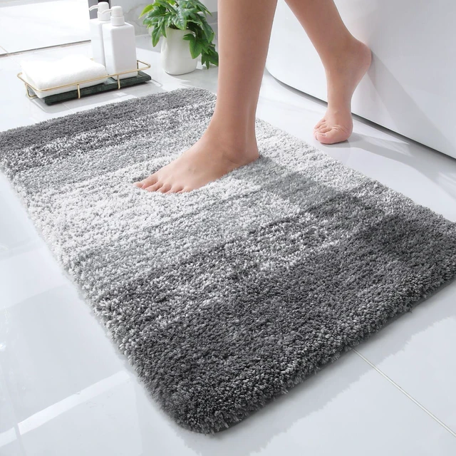 Main image of OLANLY 24x16 Small Bathroom Rugs, Extra Soft Absorbent Microfiber