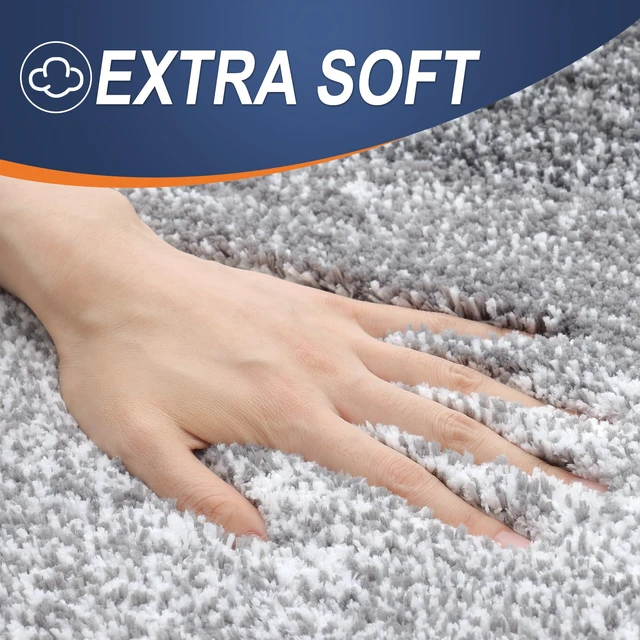 Alt view image 6 of 6 - OLANLY 24x16 Small Bathroom Rugs, Extra Soft Absorbent Microfiber