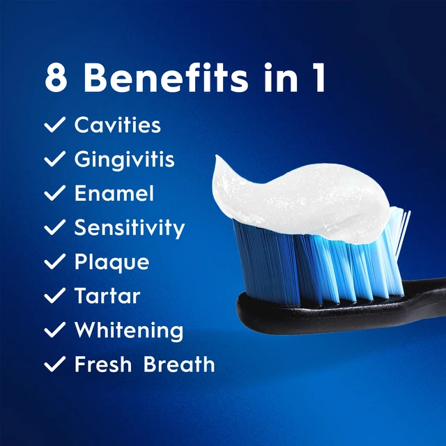 Alt view image 2 of 7 - Crest Pro-Health Advanced Antibacterial Protection Toothpaste, 5 oz (4 Pack), Teeth Whitening, Breath Freshener, for Sensitive Teeth, Gum Health, Gingivitis, Travel Size