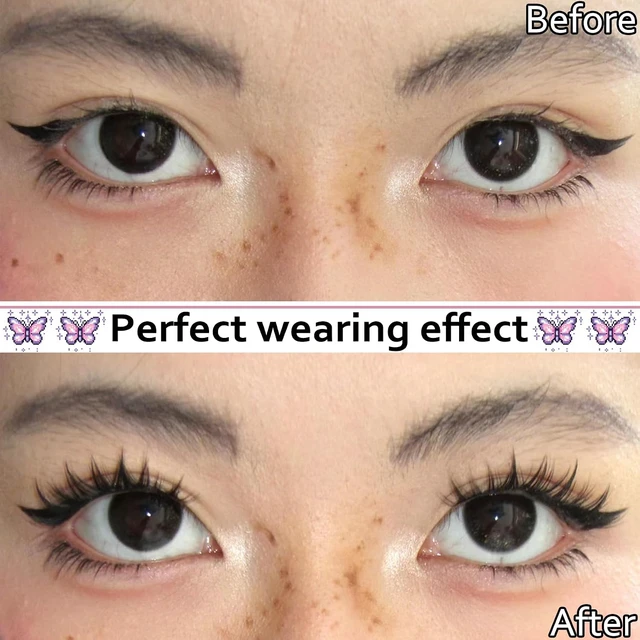 Alt view image 6 of 6 - Manga Lash Clusters Spiky Anime Lashes Cutey