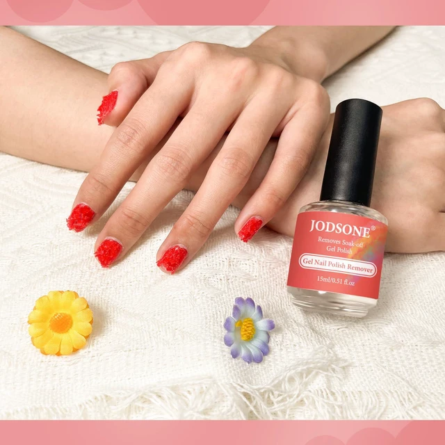Alt view image 3 of 6 - JODSONE 15ML Gel Nail Polish Remover, No Need Soaking or Wrapping, 3-5 Minutes Easy and Quick