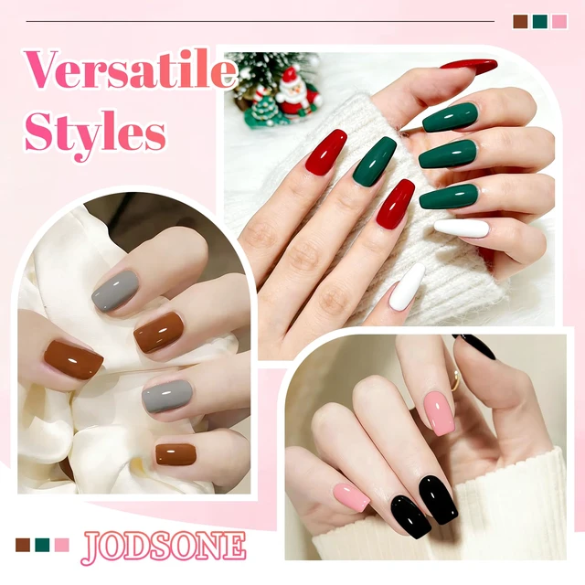 Alt view image 7 of 7 - JODSONE 32-Color Quick Dry Nail Polish Set, 35 Bottles, 0.17 Fl Oz Each