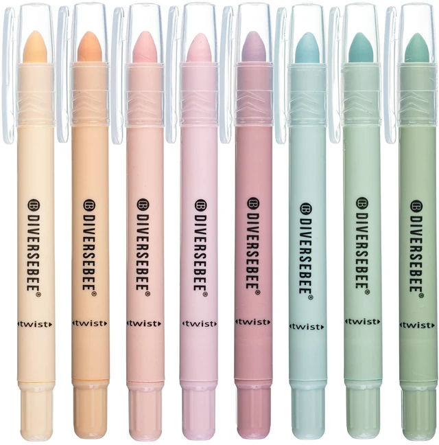 Main image of DIVERSEBEE Bible Highlighters and Pens No Bleed Pastel