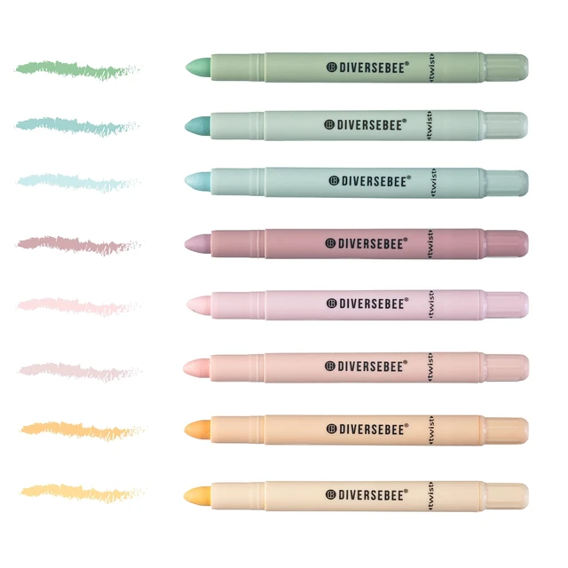 Alt view image 2 of 6 - DIVERSEBEE Bible Highlighters and Pens No Bleed Pastel