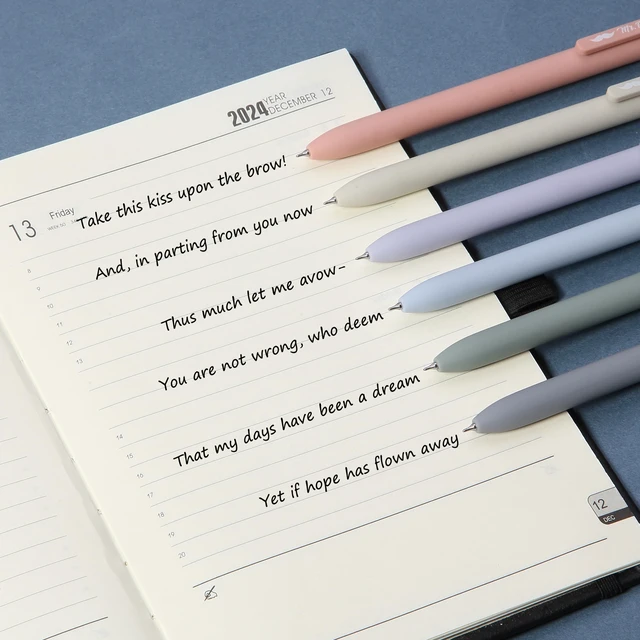 Alt view image 2 of 7 - Mr. Pen- Retractable Gel Pens, 6 Pack, Black Ink, Morandi Barrels