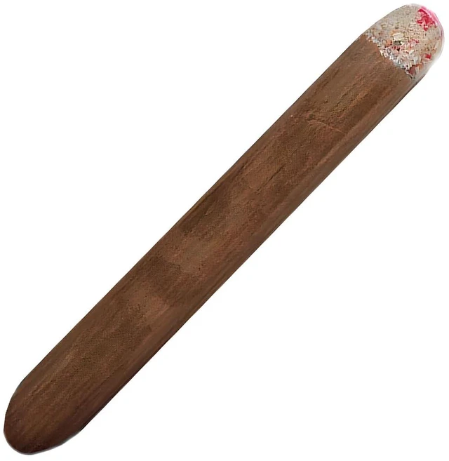 Main image of Brown Fake Puff Cigar Costume Accessory - 4.5", 1 Count - Durable & Realistic - Ideal For Themed Parties & Theatrical Performances