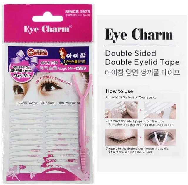 Main image of Eye Charm Eye Lid Tape & Eye Tape for Hooded Eyes (Double-Sided 3mm)-176P)