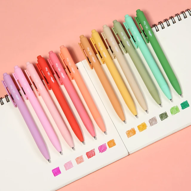 Alt view image 7 of 7 - Mr. Pen- Retractable Gel Pens, 12 Pack, Assorted Color Ink