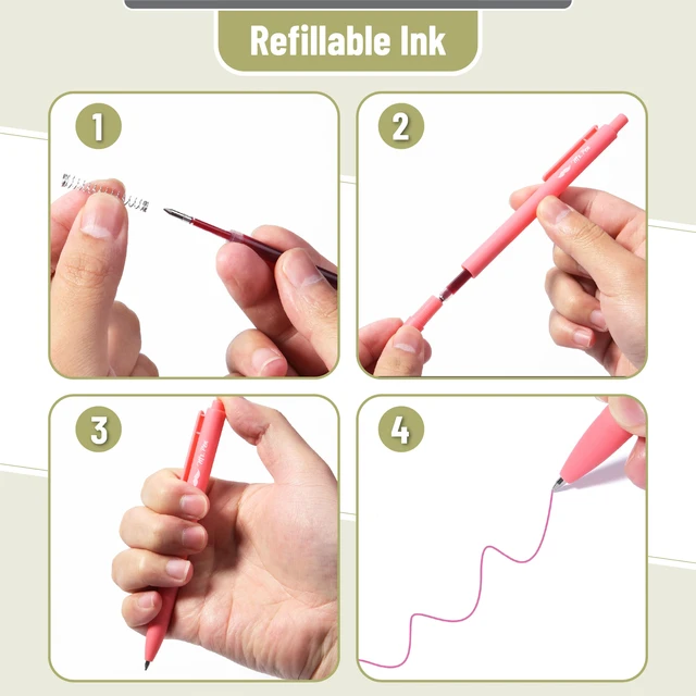 Alt view image 5 of 7 - Mr. Pen- Retractable Gel Pens, 12 Pack, Assorted Color Ink